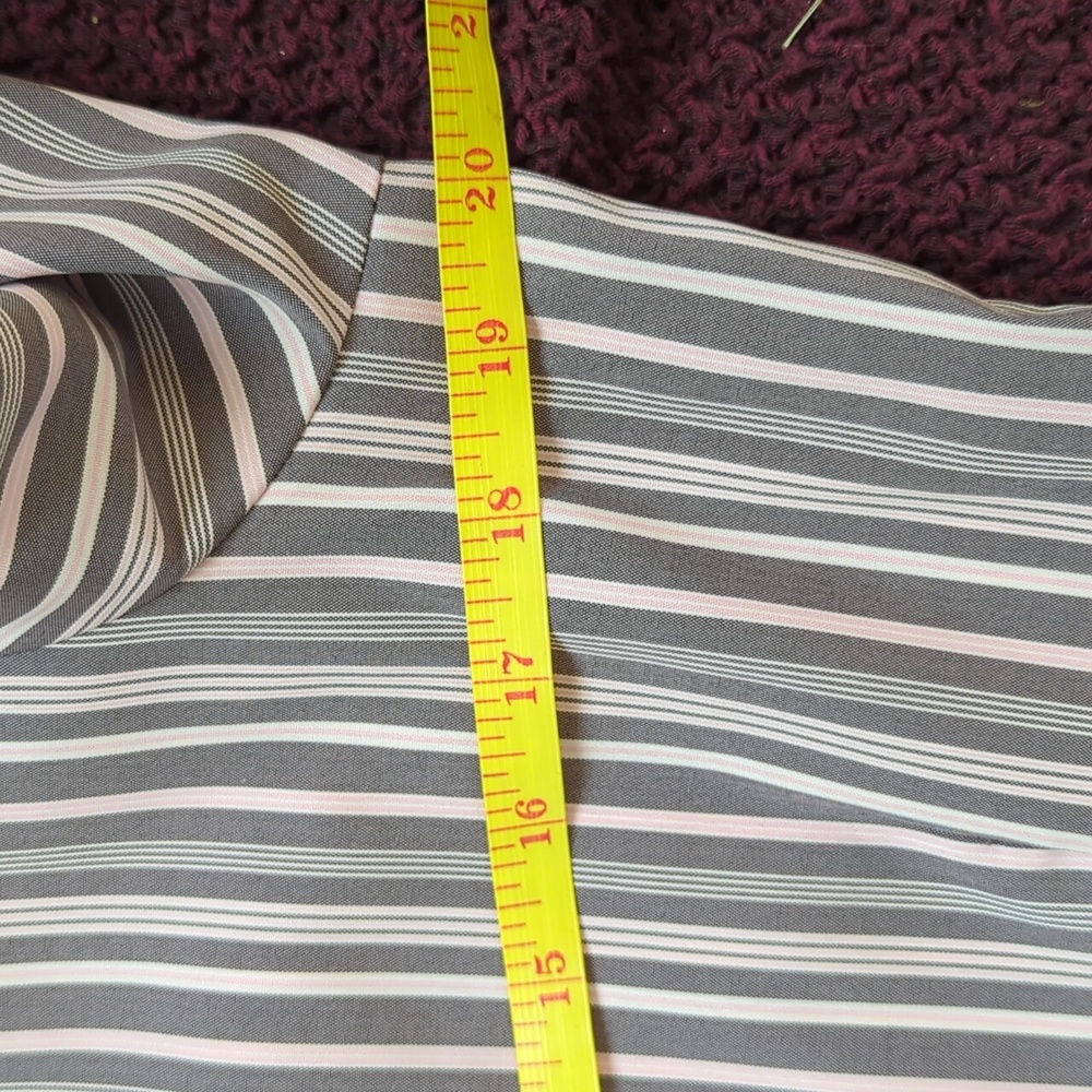 CATO Striped Blouse NWOT - Picture 6 of 7